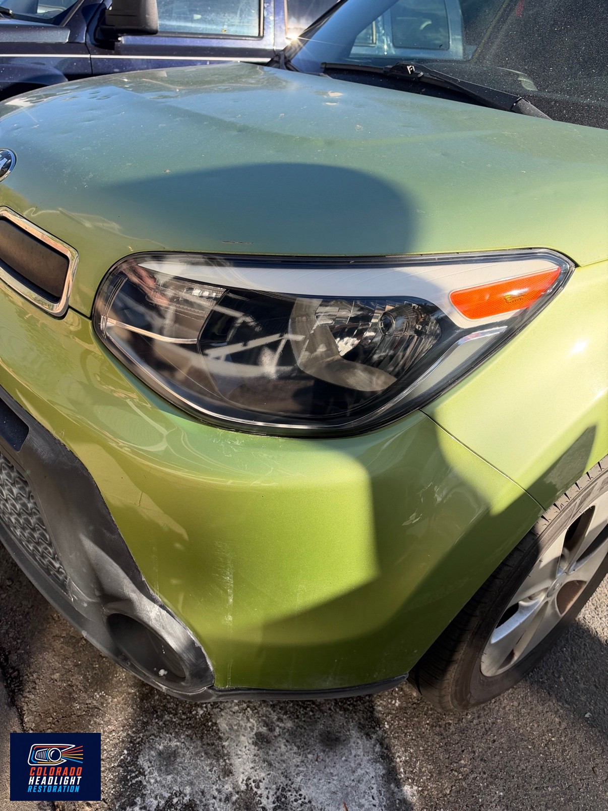 Headlight restoration work photo