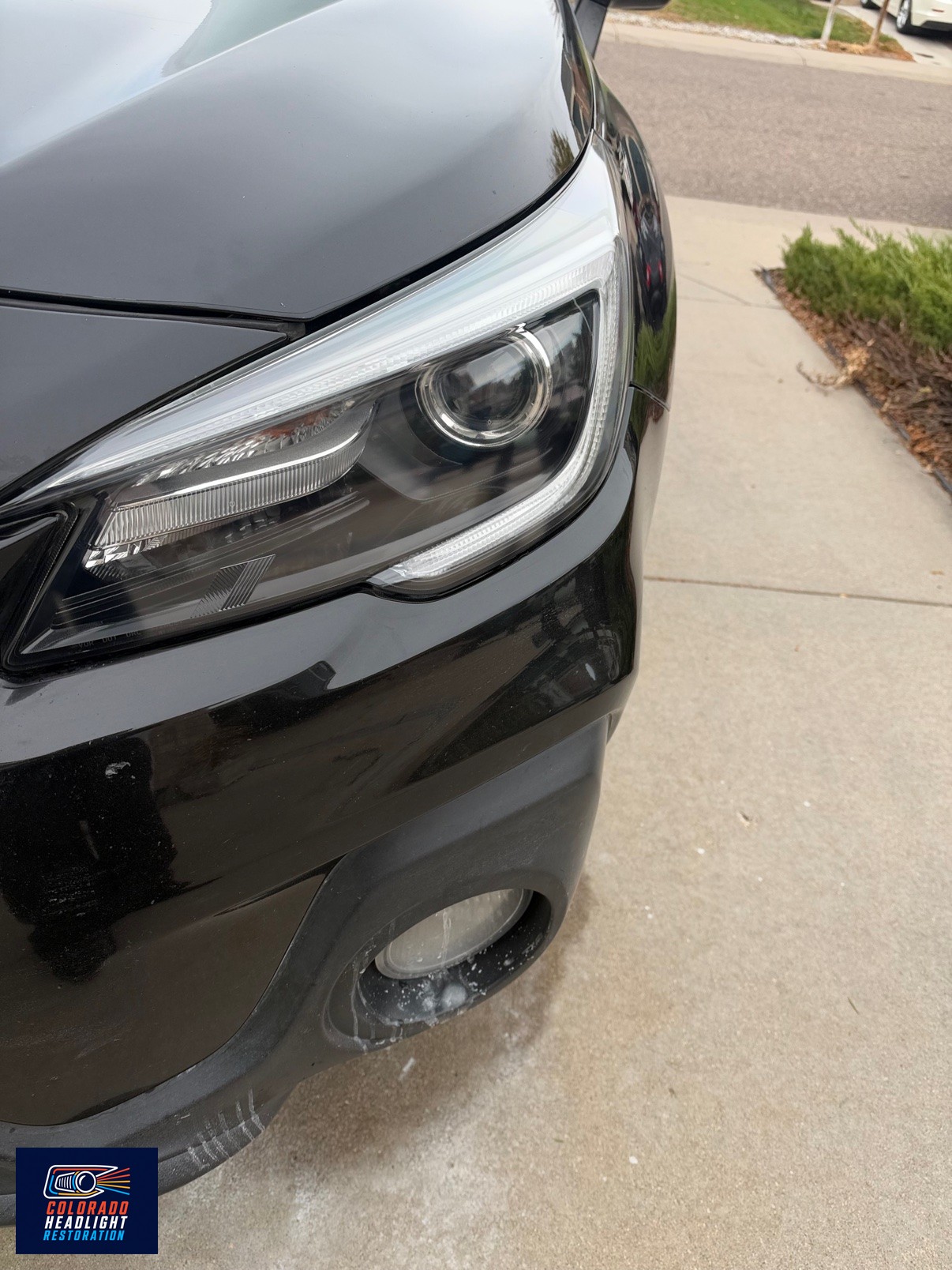Headlight restoration work photo