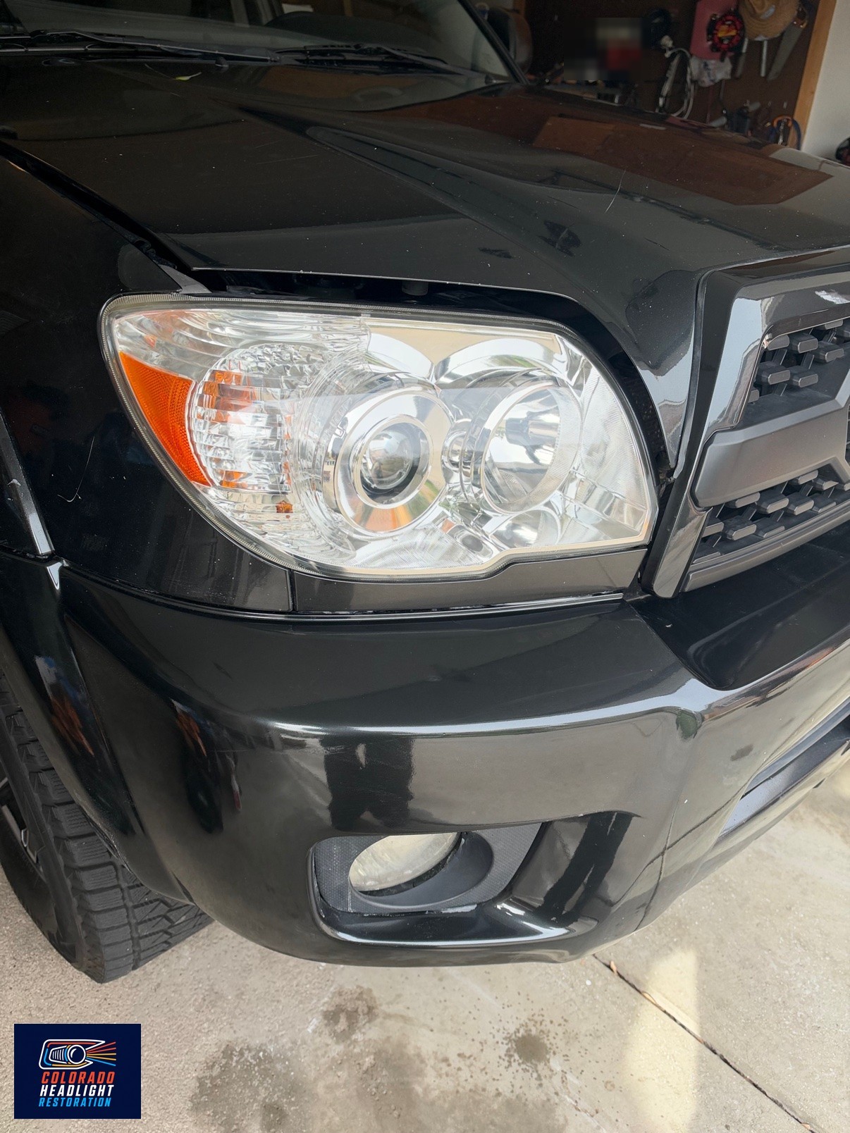 Headlight restoration work photo